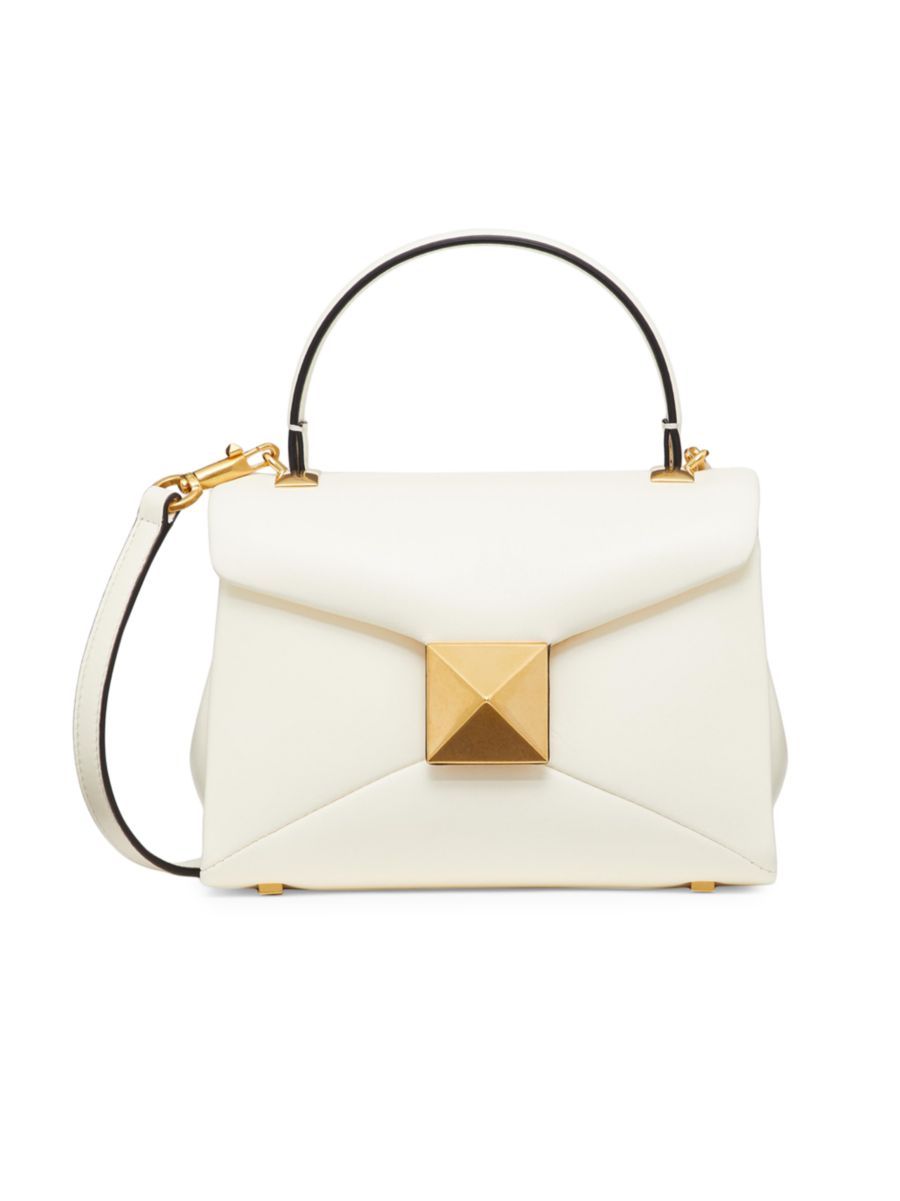 One Stud Mini Leather Top Handle Bag | Saks Fifth Avenue
