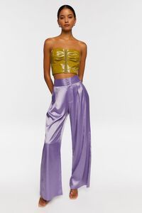 Satin Wide-Leg Trousers | Forever 21 (US)