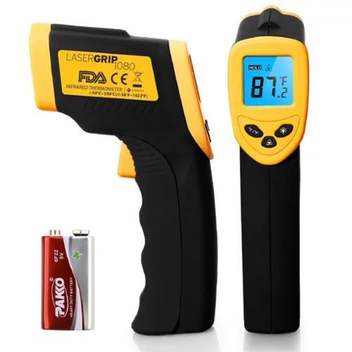 Etekcity Digital Thermometer Laser Infrared Temperature Gun Lasergrip 1080 | Walmart (US)
