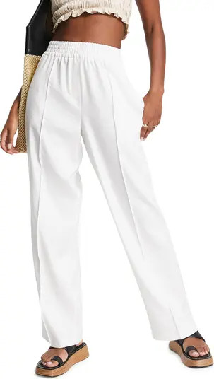Topshop High Waist Crepe Pants | Nordstrom | Nordstrom