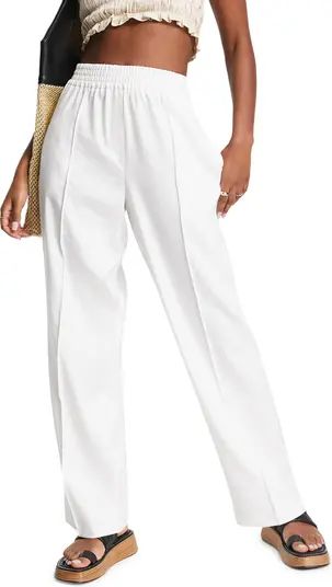 Topshop High Waist Crepe Pants | Nordstrom | Nordstrom