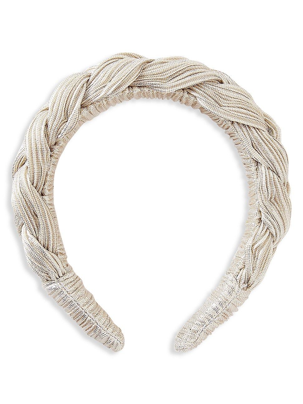Loeffler Randall Lilac Braided Headband | Saks Fifth Avenue