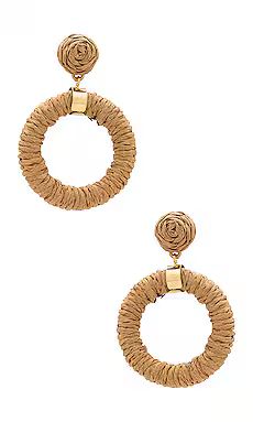 8 Other Reasons Circle Drop Earring in Tan from Revolve.com | Revolve Clothing (Global)