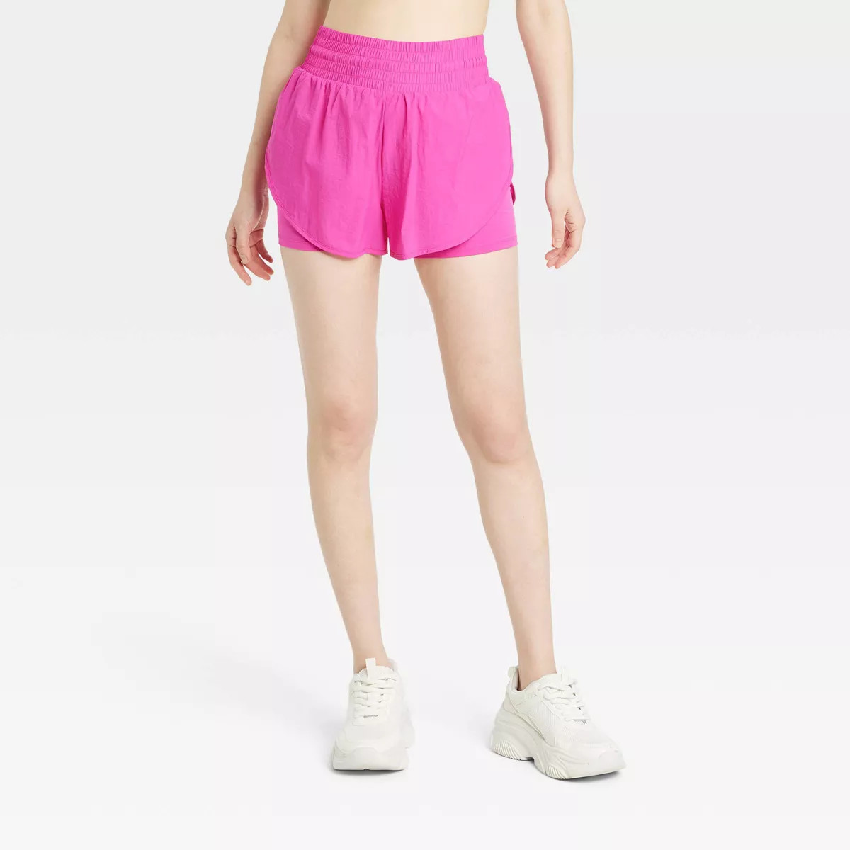 Women's Translucent Tulip Shorts - All in Motion™ | Target