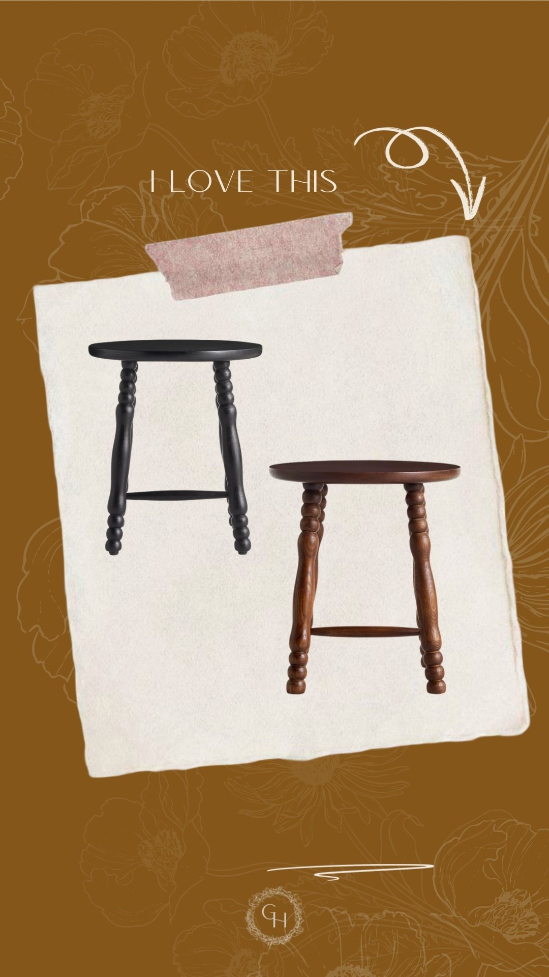 These wood turned stools from Anthro are so good!!

#LTKSeasonal #LTKFindsUnder50 #LTKHome