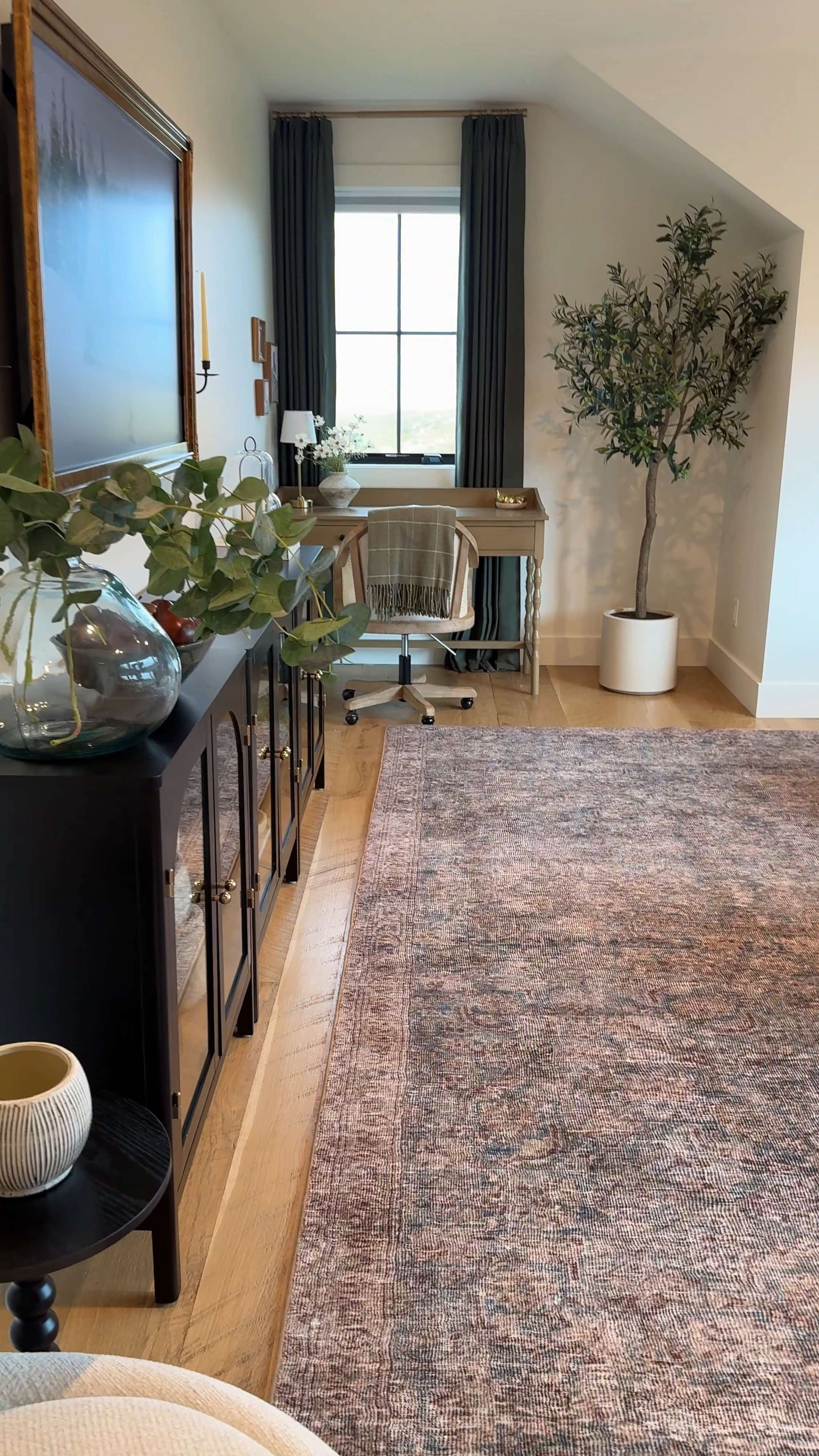 PART 1 of 5- The behind the scenes of the new living room in our in-law apartment! I'll take you through each piece, why I love it and what I chose to do in each space (plus why).

For more details or the remaining parts, head to my LTK and go to my Look for Less Living Room Collection.

Follow my shop @rushtonhome on the @shop.LTK app to shop this post and get my exclusive app-only content! Don’t forget to turn on post notifications using the 🔔 to get first dibs!

Follow @rushtonhome on Instagram and Pinterest for more home decor inspiration and affordable home finds!

Are you looking for anything home related? You’re in the right place! At Rushton Home, I do: home decor, living room, bedroom, affordable, walmart, target, amazon, wayfair, new arrivals, winter decor, spring decor, fall decor, fall finds, summer decor, home decor refresh, studio mcgee x target, hearth and hand, magnolia, holiday decor, seasonal decor, dining room decor, bedroom decor, living room decor, affordable home decor, furniture, weekend deals, sale, on sale, pottery barn, kirklands, west elm, bench, foyer table, faux florals, rugs, couches, sofa, sectional, dresser, nightstand, night stand, end tables, lamps, art, wall art, etsy, pillows, blanket, interior design, interior styling, bedding, side tables, bed frame, tray, side table, throw pillows, look for less, designer dupe, budget decor, bar stools, counter stools, vase, ceramic pottery, budget, budget friendly, coffee table, dining chairs, cane, rattan, wood, white wash, rustic amazon home, arch, brass hardware, gold hardware, vintage, antique, european inspired, french country, back in stock 

 #LTKHome #LTKSaleAlert #LTKFindsUnder100