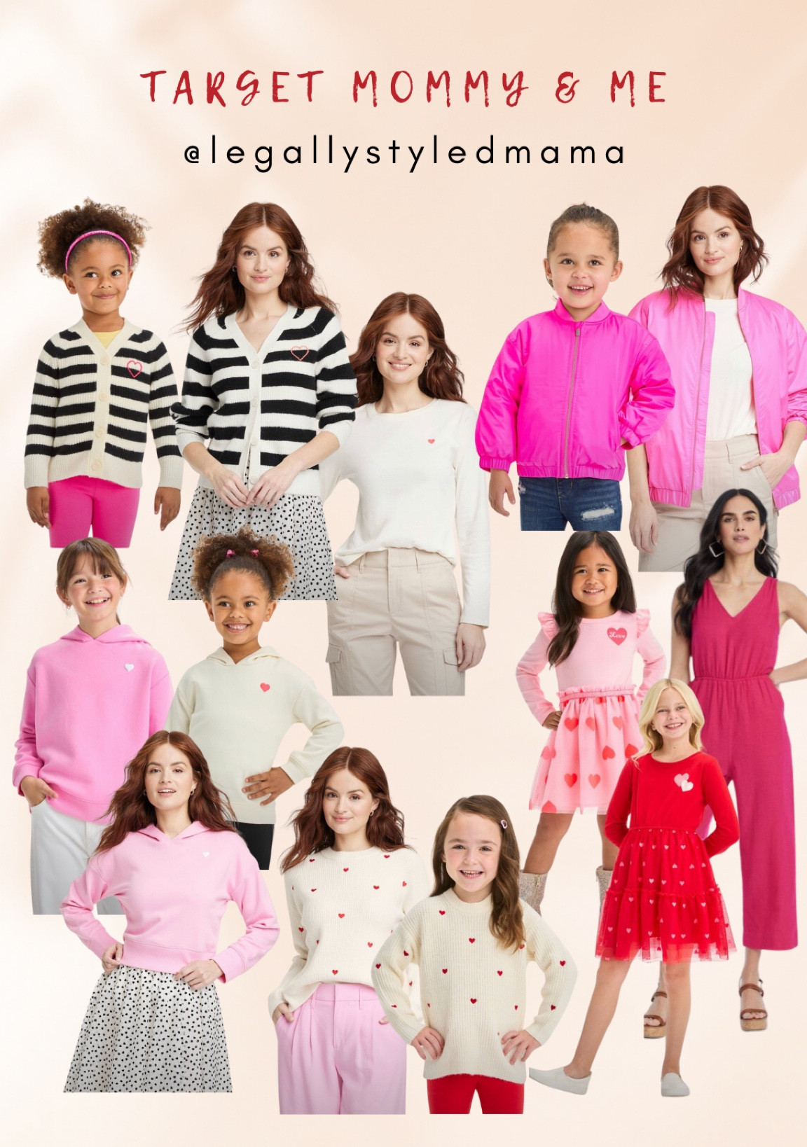 Coordinating mommy and me outfits for kids and toddlers at Target! 

Valentine’s Day outfit, valentines, mommy and me, Target style 

#LTKkids #LTKSeasonal #LTKstyletip
