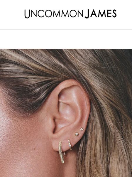 My favorite Uncommon James earrings are 50% off + free shipping!! 

#LTKGiftGuide #LTKsalealert #LTKCyberWeek