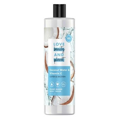 Love Beauty and Planet Coconut Water & Vitamin C Soften & Brighten Body Wash - 20 fl oz | Target