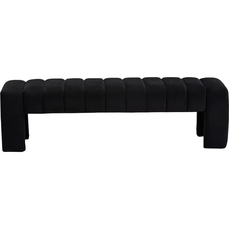 Pia Velvet Upholstered Bench | Wayfair North America