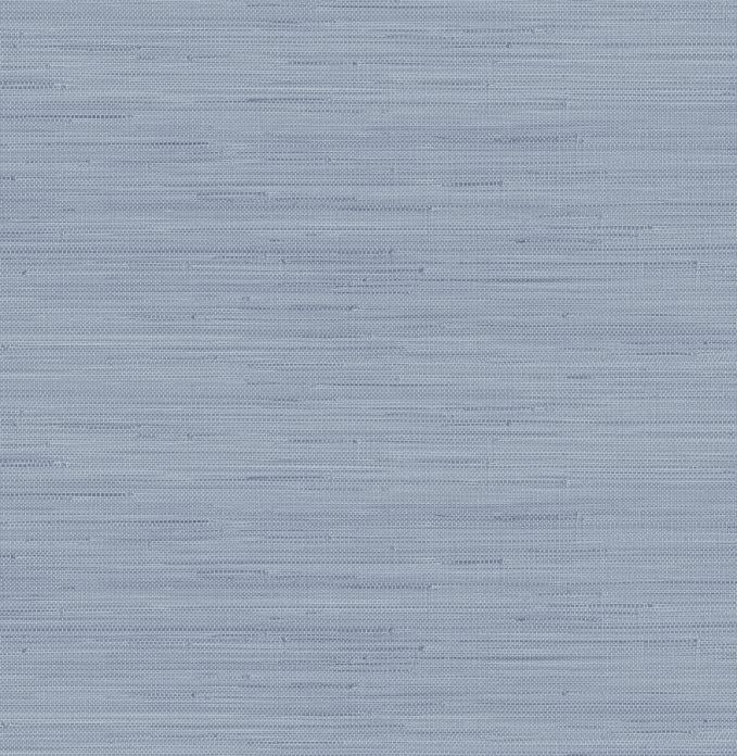 Classic Faux Grasscloth Peel and Stick Wallpaper, Mineral Blue - - Amazon.com | Amazon (US)