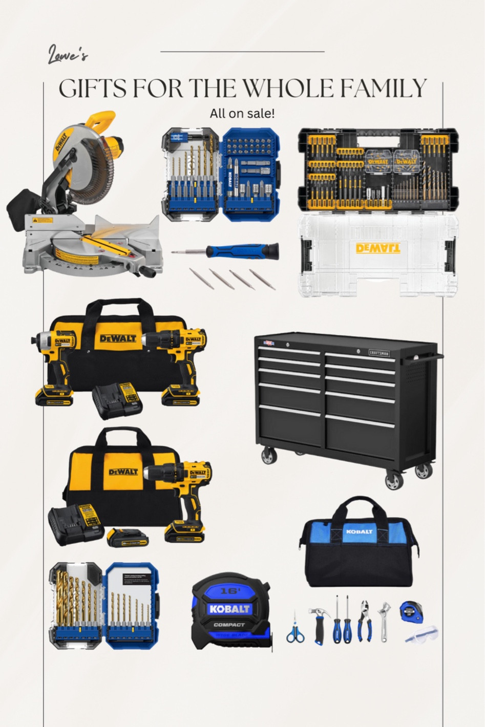 The perfect gifts for the whole family! All on sale at Lowe’s! 
#ad
#lowespartner
#lowesactually

#LTKHoliday #LTKGiftGuide #LTKsalealert