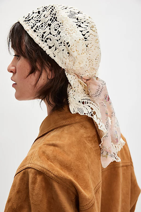 Guipure Lace Hair Scarf | Free People (Global - UK&FR Excluded)