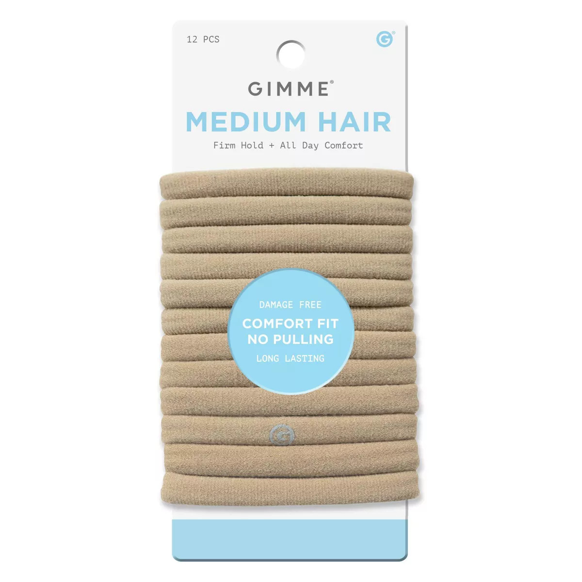 Gimme Beauty Comfort Fit Medium Hair Tie Bands | Target