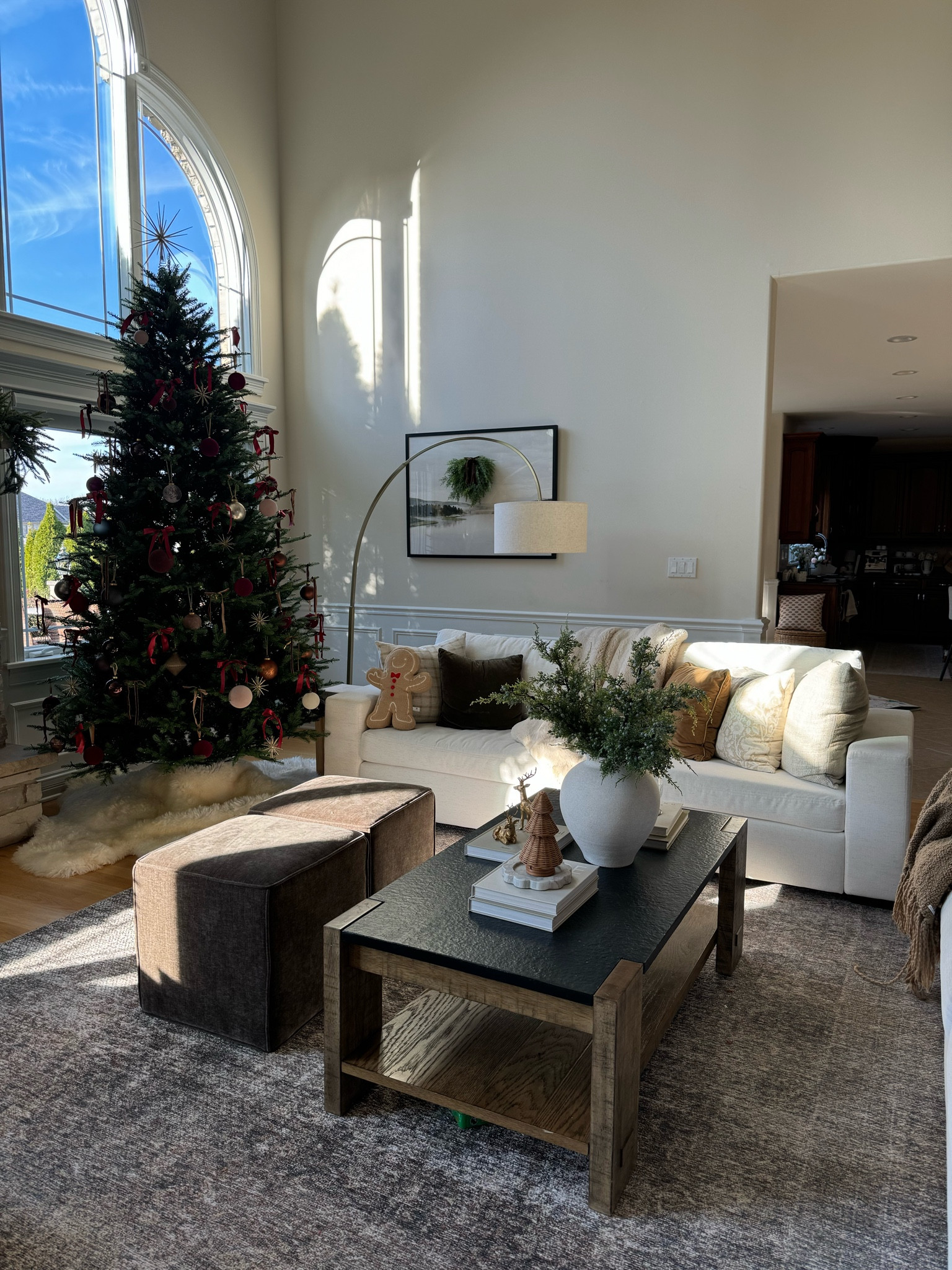 Holiday great room views! 

#LTKHoliday #LTKHome #LTKSeasonal