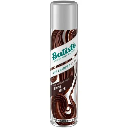 Batiste Instant Hair Refresh Divine Dark Volumizing & Texturizing Dry Shampoo 6.73 fl oz | Walmart (US)
