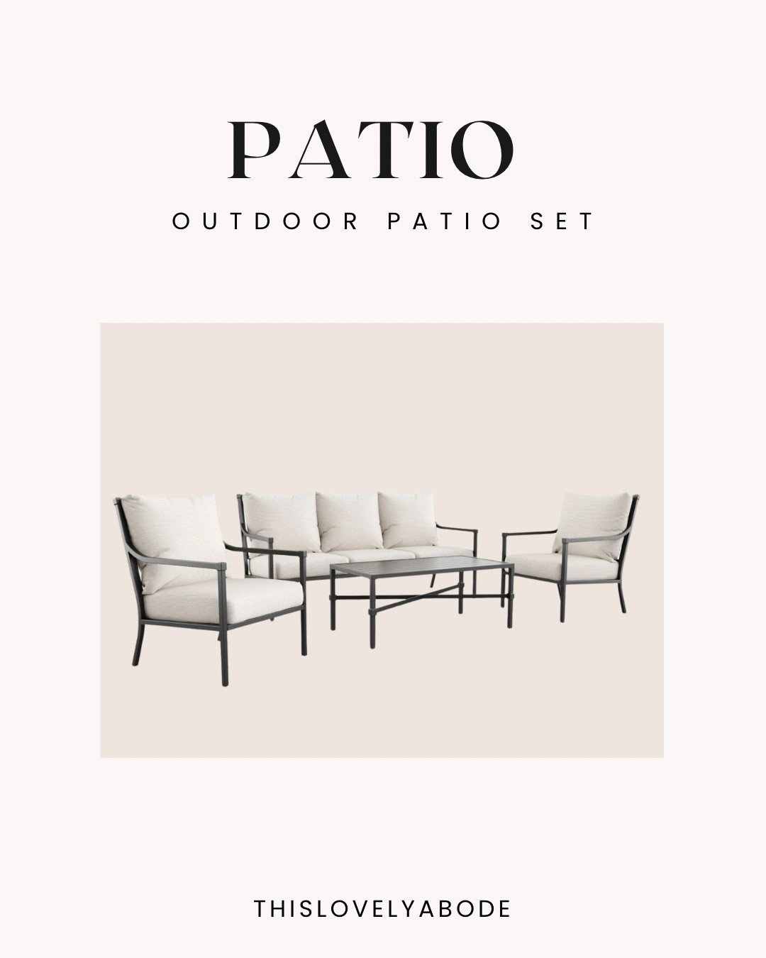 Gorgeous and affordable outdoor patio set 
#patiofurniture #walmart #mytexashouse #patioset

#LTKSeasonal #LTKHome