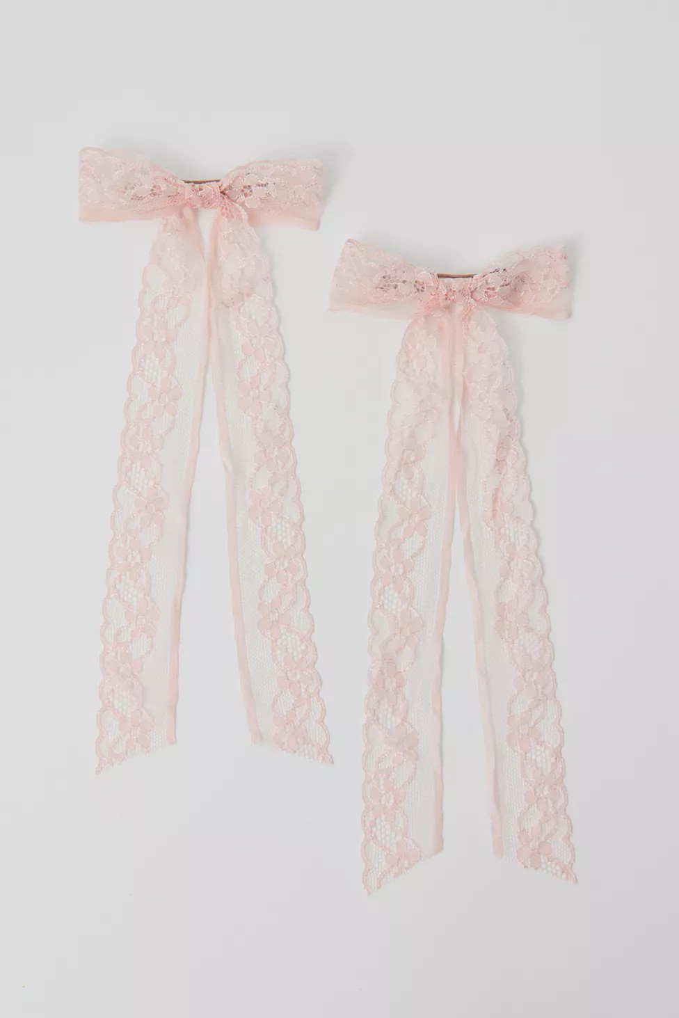 Lace Bow Barrette Set | Urban Outfitters (US and RoW)