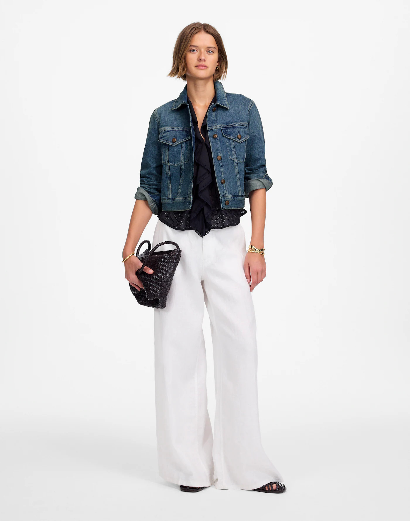 Crop Jean Trucker Jacket | Madewell