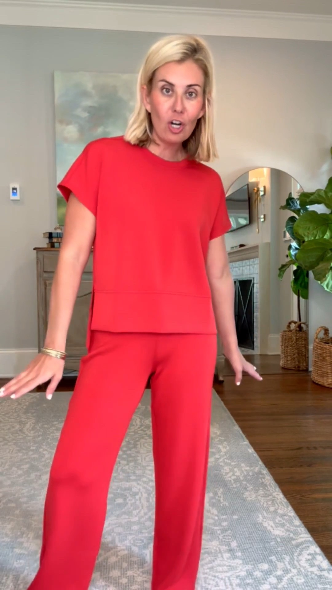 This new Lip Stain shade from Spanx is such a YES!! This is a newer style pant for me and I love them! I’m in XS top and small petite pants. 

#LTKdayinmylife #LTKootd #LTKmomlife