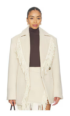 Lovers and Friends Whitney Coat in Cream from Revolve.com | Revolve Clothing (Global)