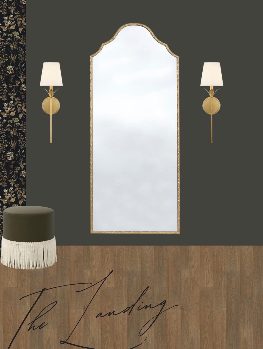 Landing, basement, entry, hallway, mirror, full length mirror, sconces, foyer, mirror

#LTKKids #LTKHome #LTKSaleAlert