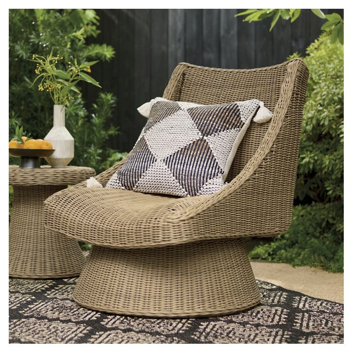 Newcastle Wicker Chair | Grandin Road | Grandin Road