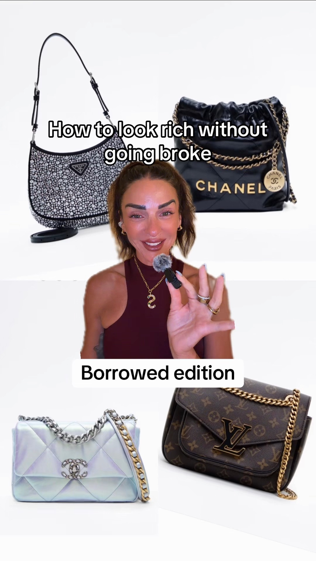 How to look rich without going broke borrowed edition.