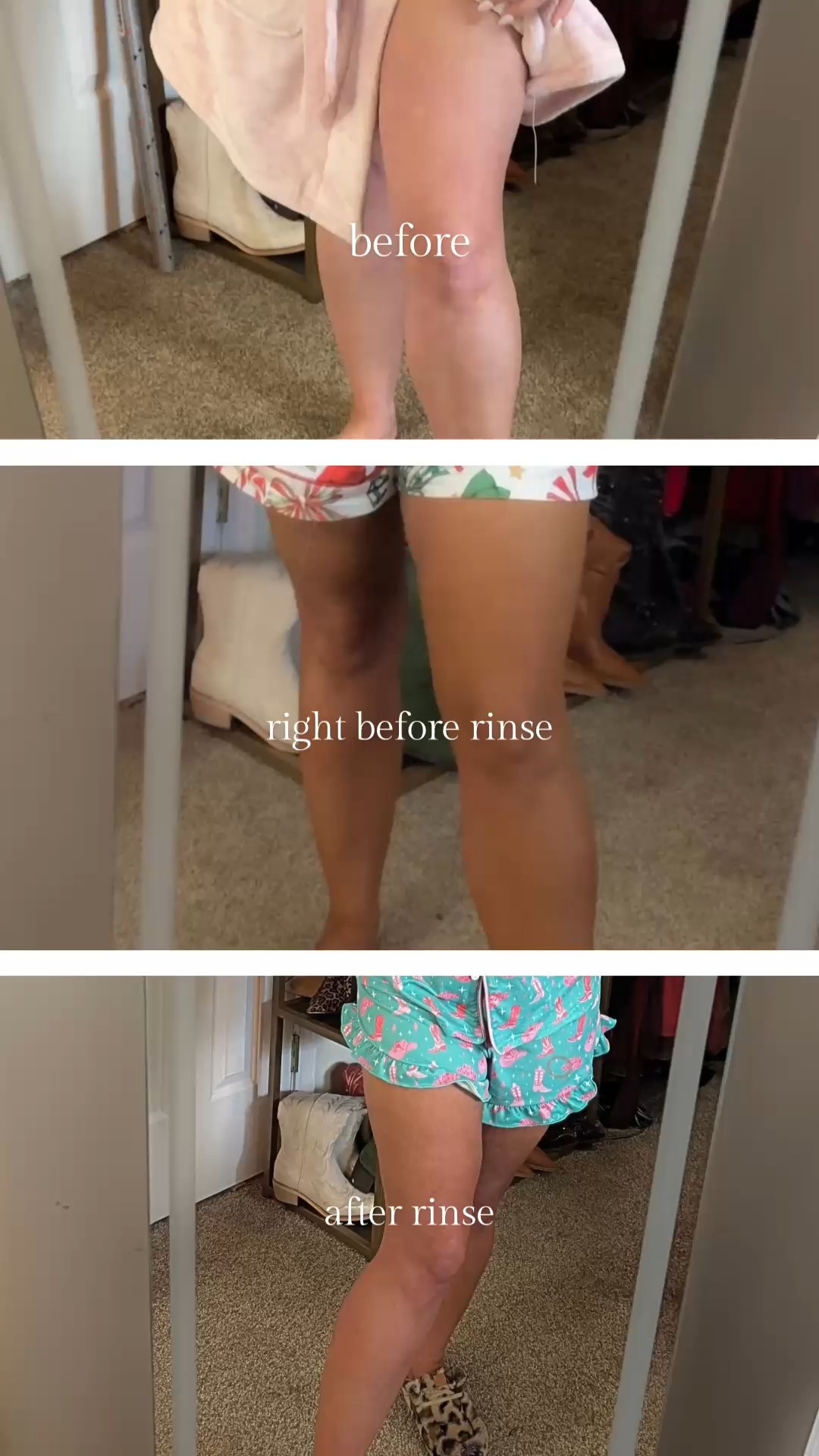 I tried a new self tanner, Get the Into The Limelight, Ultra Dark and….. 👏🏼🔥 

#LTKU #LTKselfcare #LTKgrwm