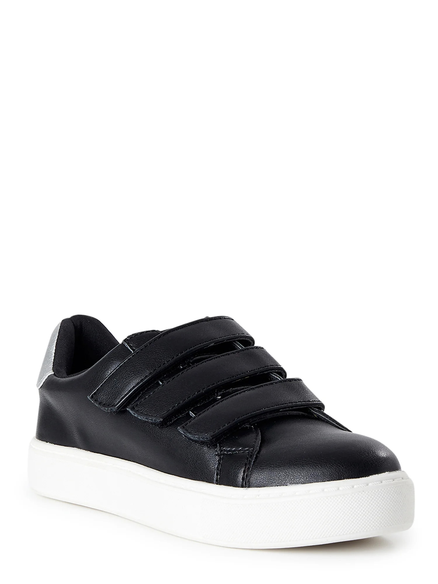 Time and Tru Women's Three Strap Velcro Fashion Sneaker - Walmart.com | Walmart (US)
