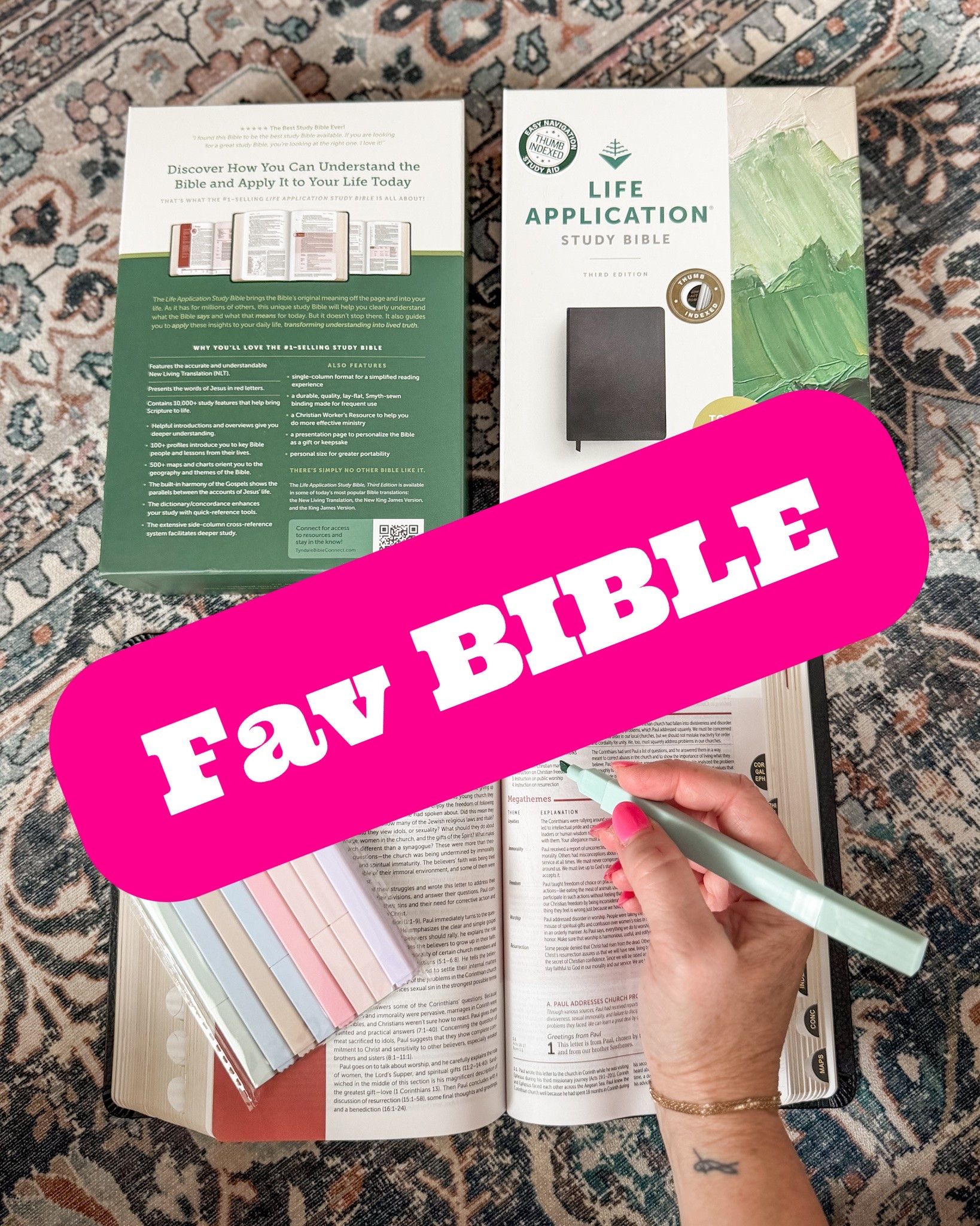 NLT Application Study BIBLE ✝️