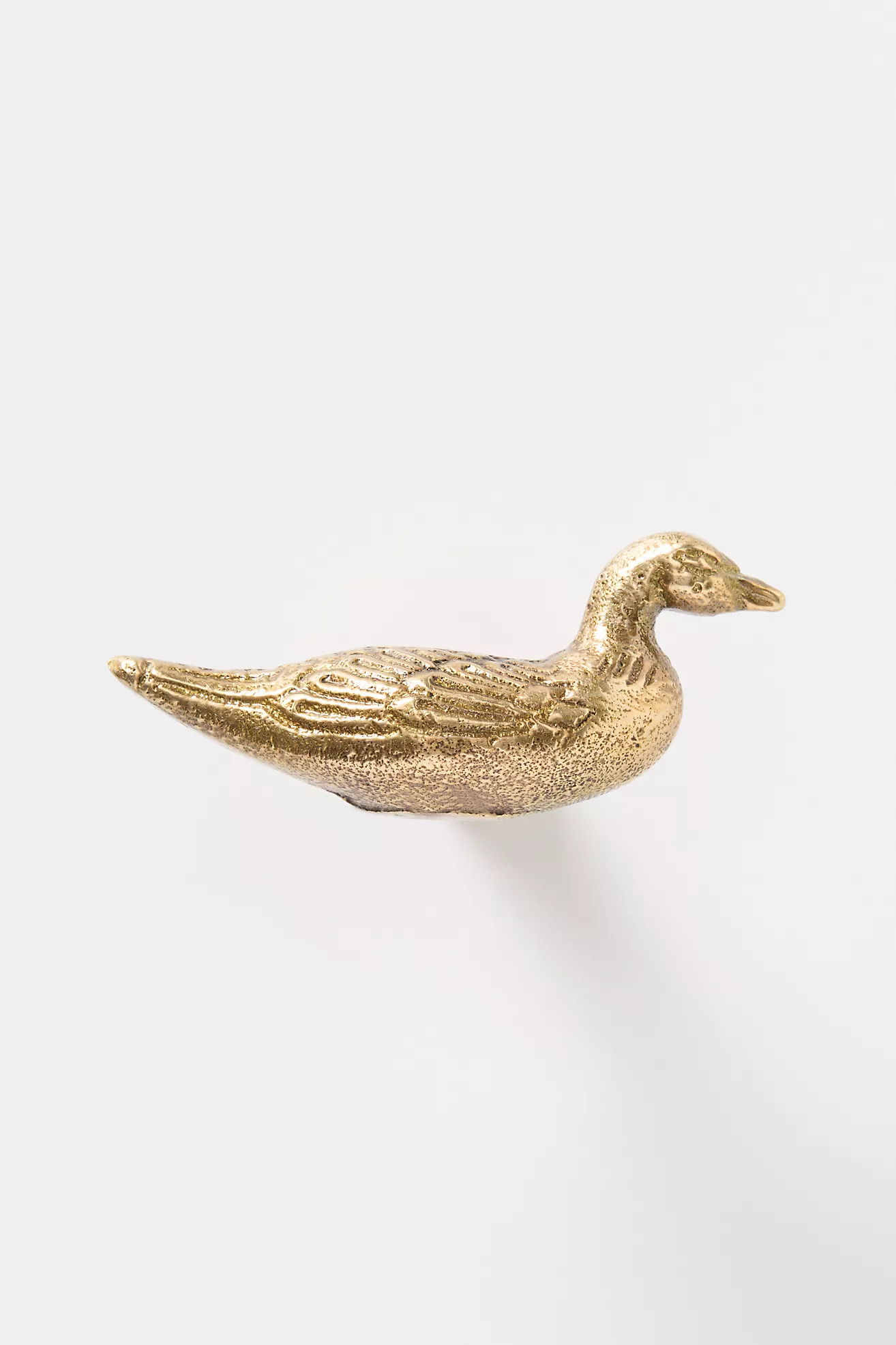 Mallard Duck Brass Knob | Anthropologie (US)