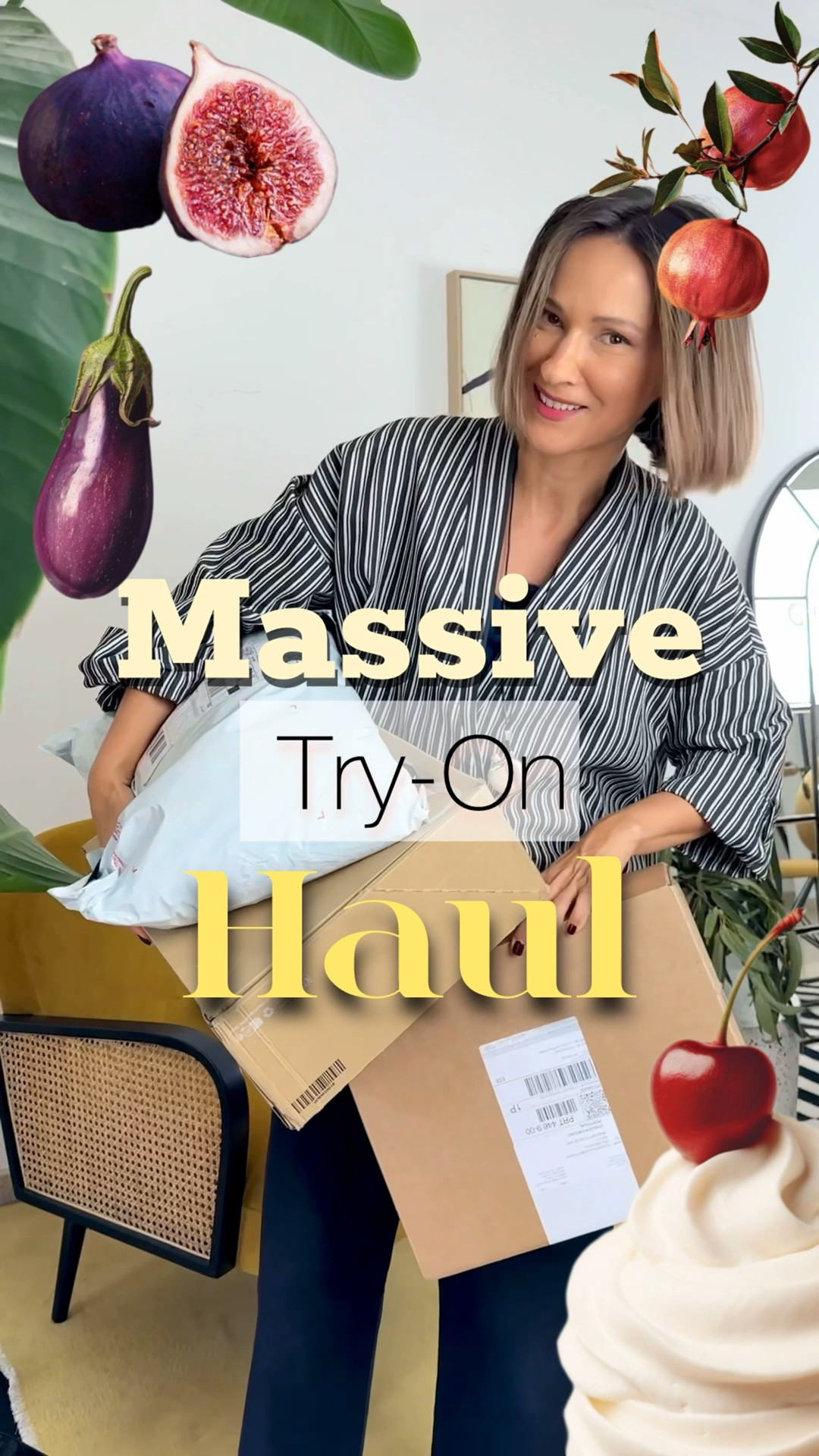 Massive Fall Try-On Haul:⠀ 
🍆Cashmere Sweater in size L (but size M would fit better);⠀ 
🍆Polo Sweater in size M;⠀ 
🤍White Barrel Leg Pants in size S;⠀ 
🍒Red Polo Sweater in Size M;⠀ 
🐟Denim Jacket in size M (considering swapping for size S);⠀ 
🍑Pijama Set in S;

#LTKStyleTip #LTKOver40