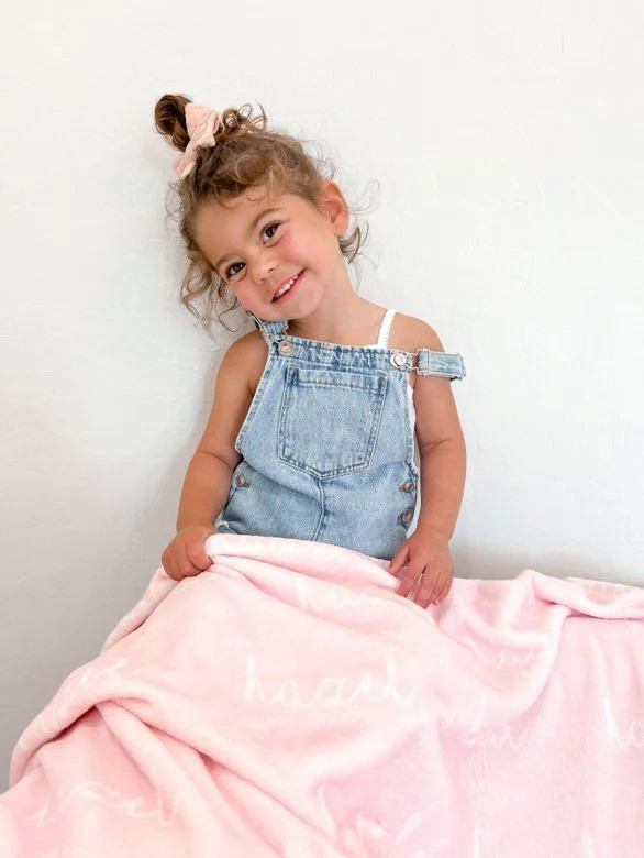 Personalized Baby, Toddler, Throw Blanket — BECK + PALM BECK+PALM | BECK+PALM