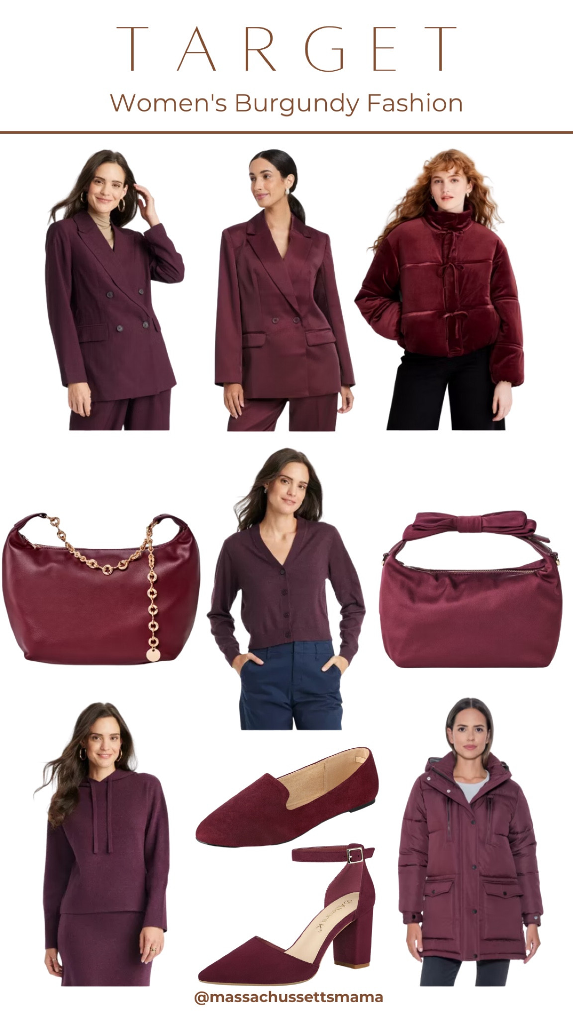 Women’s burgundy fashion 🍁🍂

#LTKStyleTip #LTKFindsUnder100 #LTKSeasonal
