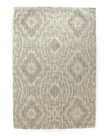 5x7 Hooked Contemporary Wool Area Rug | TJ Maxx