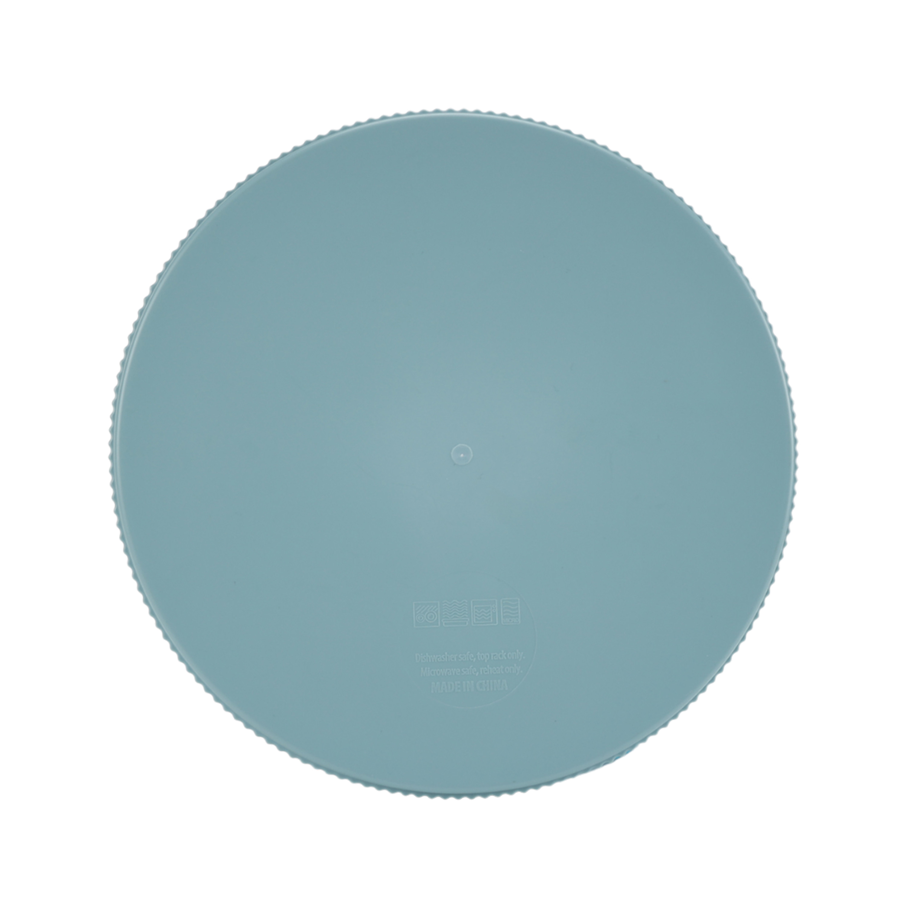 Mainstays 10-Inch Eco-Friendly Recycled Plastic Dinner Plate, Blue | Walmart (US)