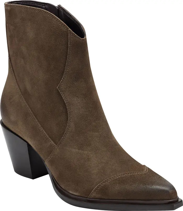 Giulie Pointed Cap Toe Bootie (Women) | Nordstrom
