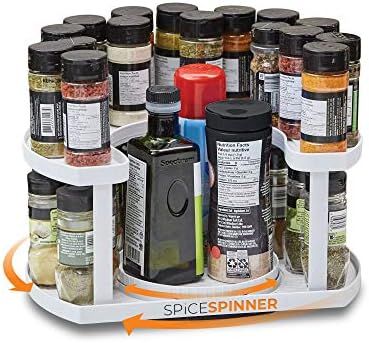 Spice Spinner Two-Tiered Spice Organizer & Holder That Saves Space, Keeps Everything Neat, Organized | Amazon (US)
