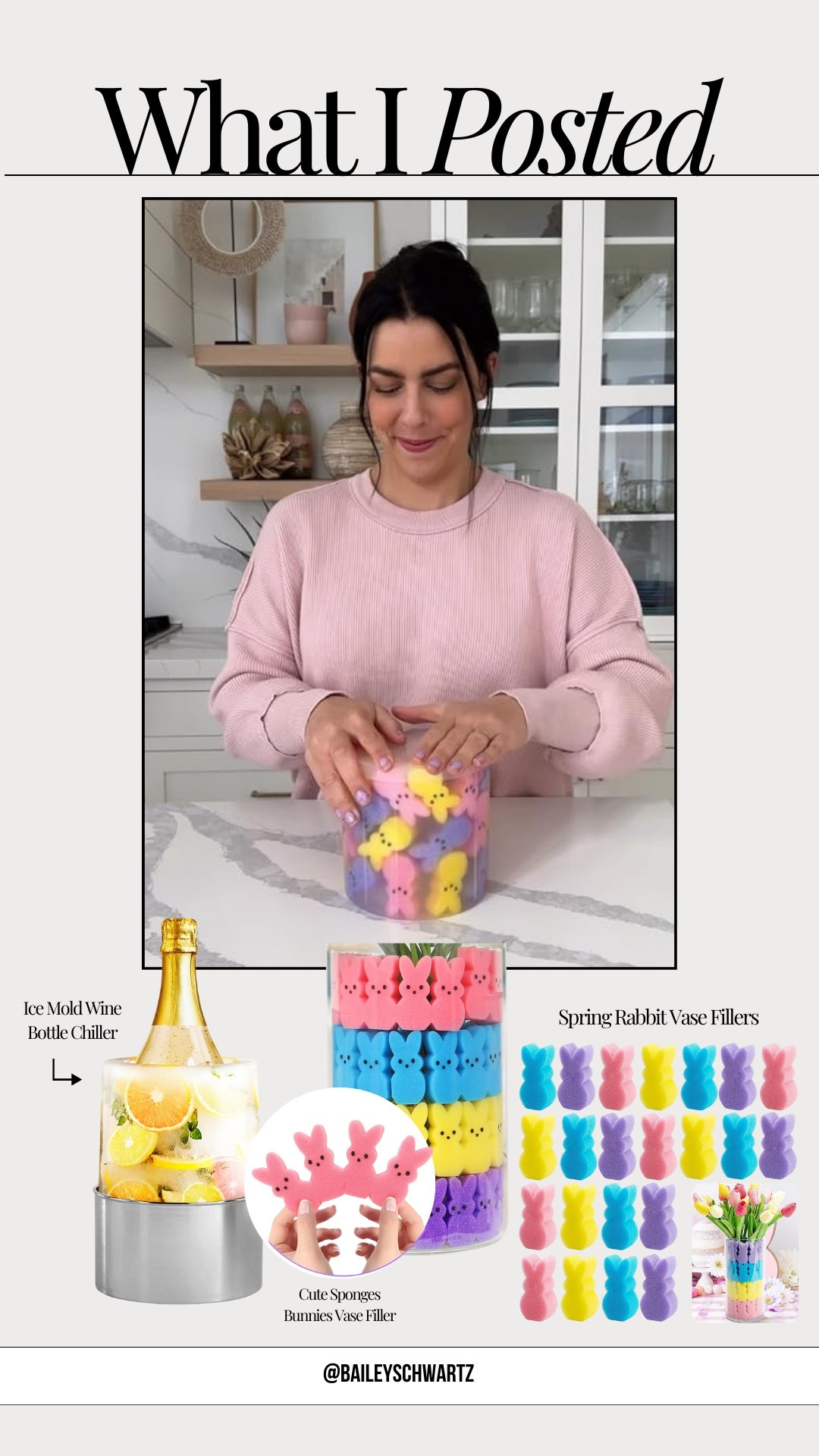 what I posted (easter brunch wine ice mold)

#LTKSeasonal #LTKHome #LTKFindsUnder100