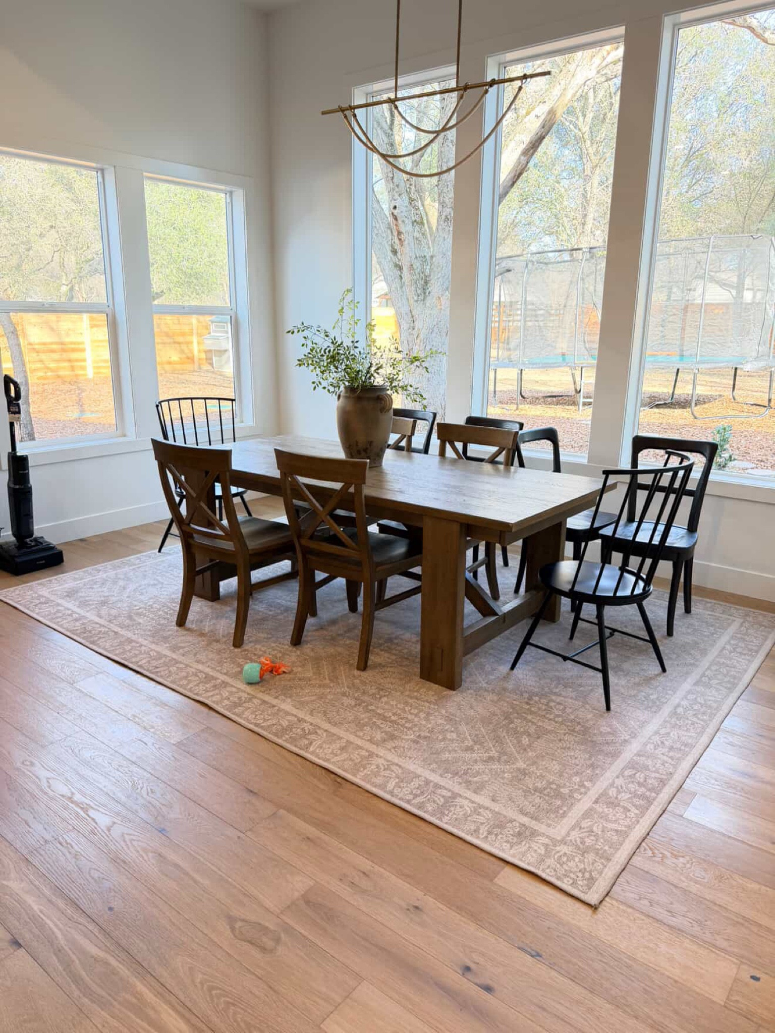 Client design. Upholstered dining room chairs on casters 

#LTKHome