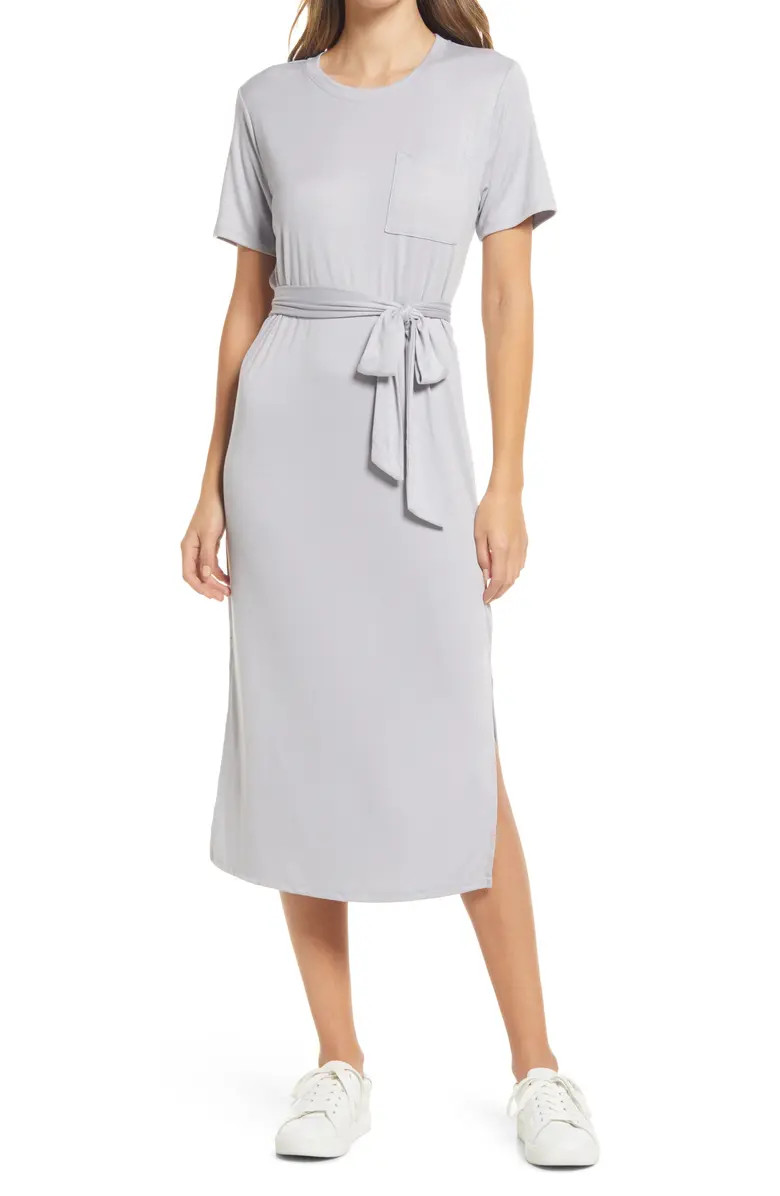 GIBSONLOOK Belted Pocket T-Shirt Dress | Nordstrom | Nordstrom