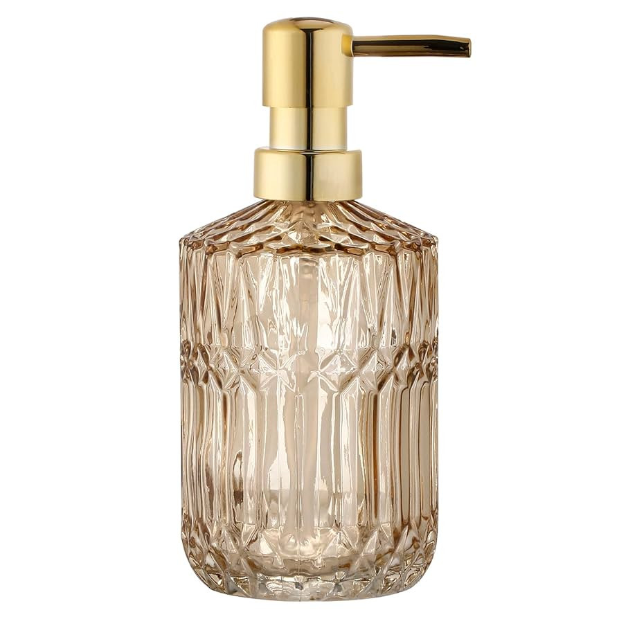 Soap Dispenser with Pump, Refillable Liquid Hand Soap Dish Soap Dispensers for Bathroom Counter, ... | Amazon (US)