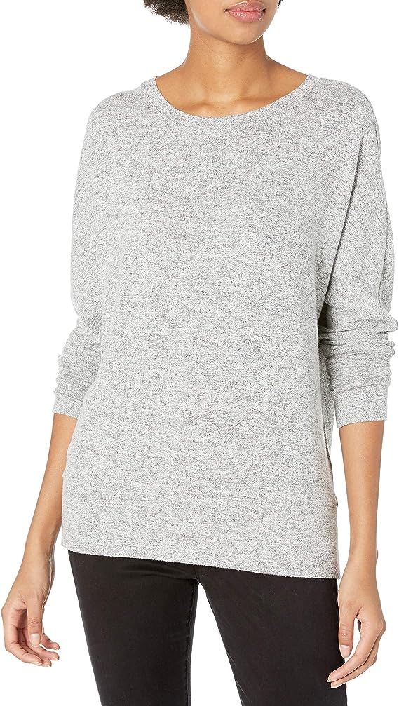 Daily Ritual Women's Cozy Knit Dolman Cuff Sweatshirt | Amazon (US)