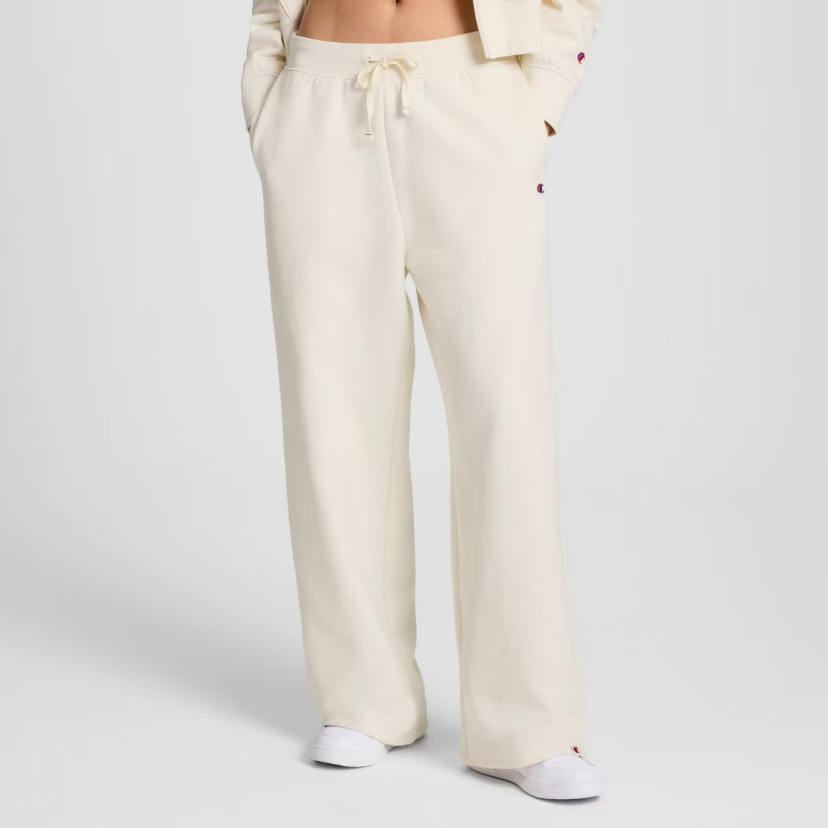 Champion Women's High-Rise Fleece Wide Leg Sweatpants | Target