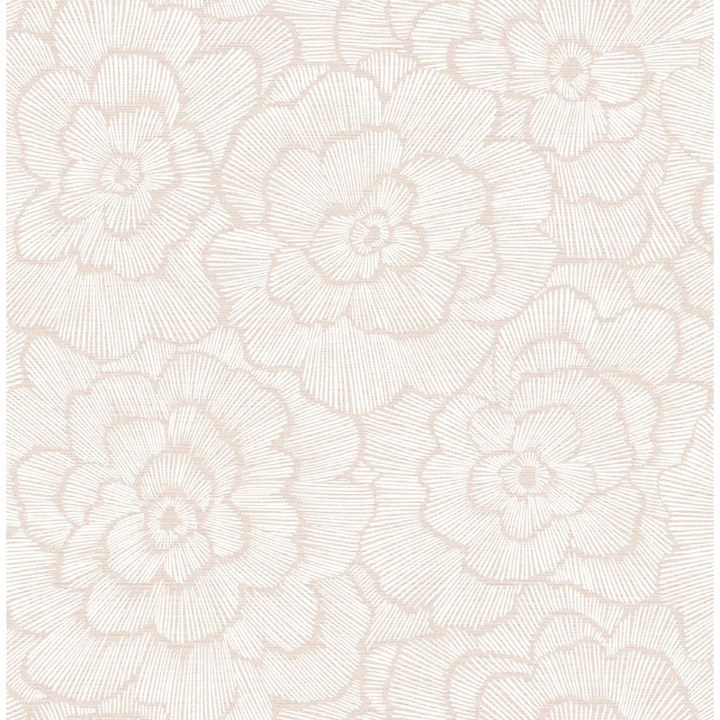 Arelis Peel & Stick Floral Roll | Wayfair North America