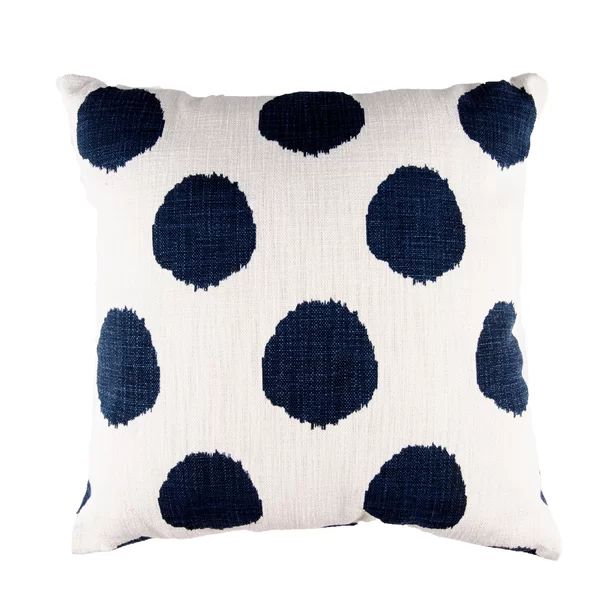 Pinnacle Cotton Polka Dots Throw Pillow | Wayfair North America