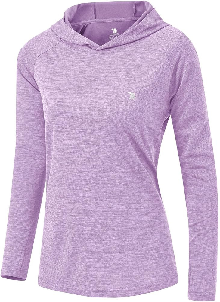 TBMPOY Womens UPF 50+ Sun Protection Hoodie Shirt Long Sleeve Fishing Hiking Outdoor UV Shirt Lig... | Amazon (US)