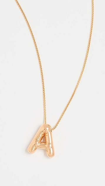 Balloon Letter Necklace | Shopbop