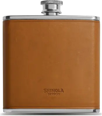 Shinola Leather Wrapped Flask | Nordstrom | Nordstrom